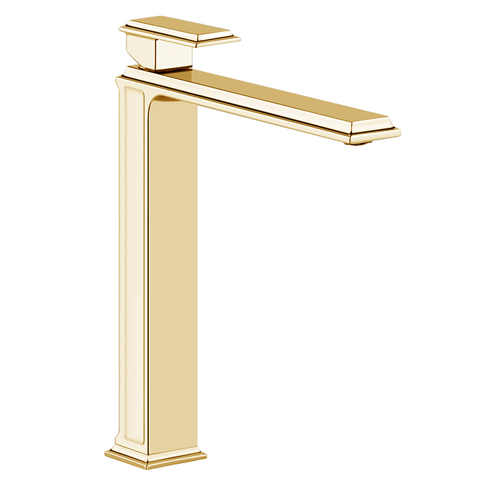 Фото Смеситель для раковины Gessi Eleganza 46004#087 золото