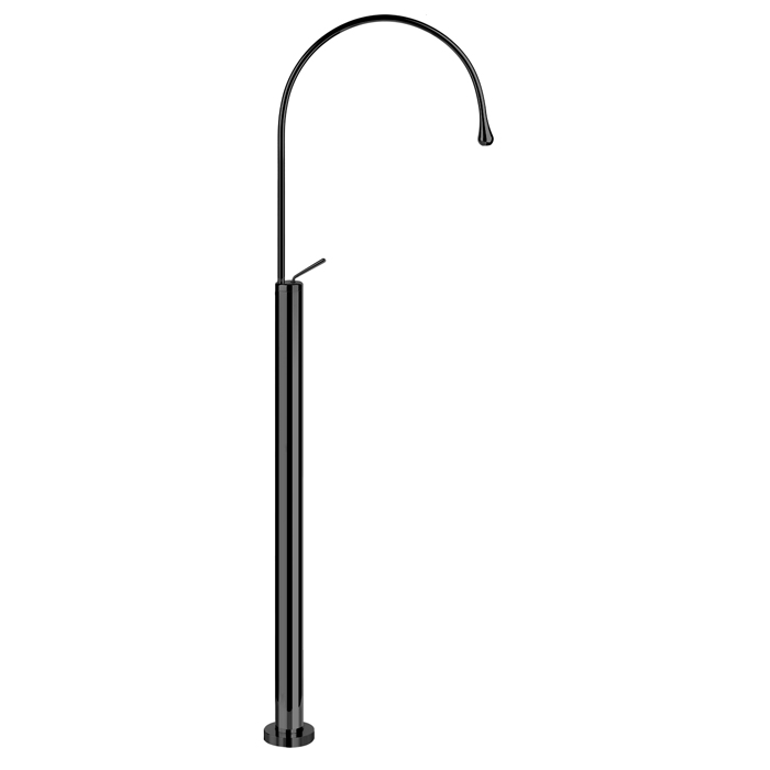 Фото Смеситель для раковины Gessi Goccia 33628#299 черный матовый