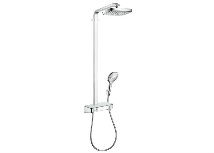 Фото Душевая стойка hansgrohe Raindance Select E 300 2jet Showerpipe 27126000