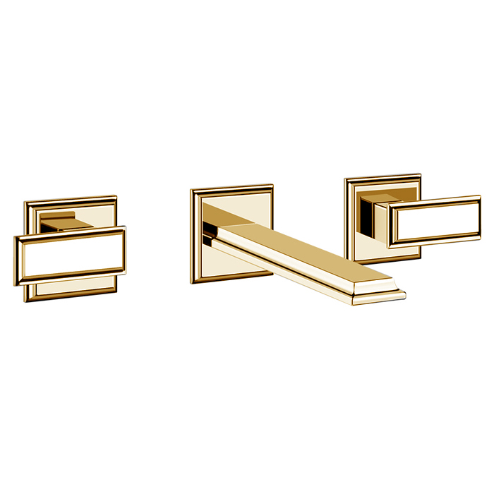 Фото Смеситель для раковины Gessi Eleganza 46090#087 золото
