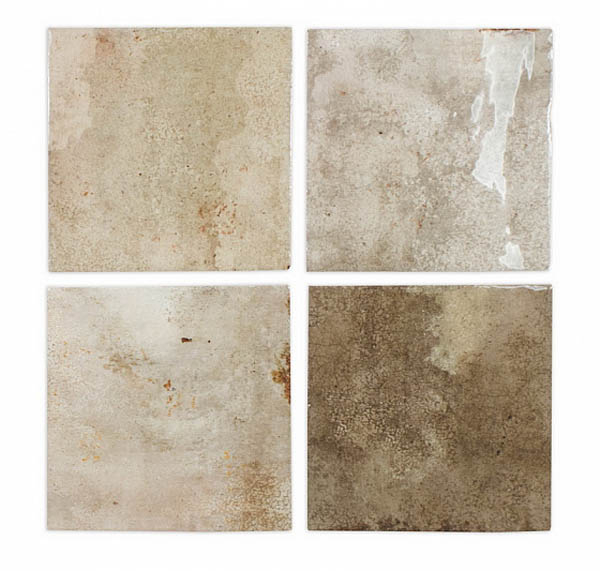 Фото Настенная плитка ENAMEL SQUARE TRUFFLE (123080) 12.5x12.5 от DNA Tiles