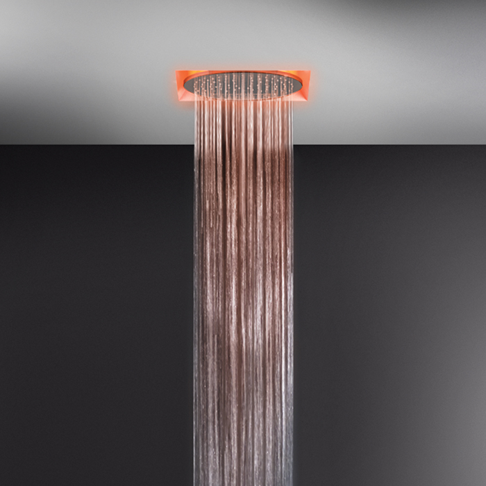 Фото Верхний душ Gessi Afilo 57601#279 серебро