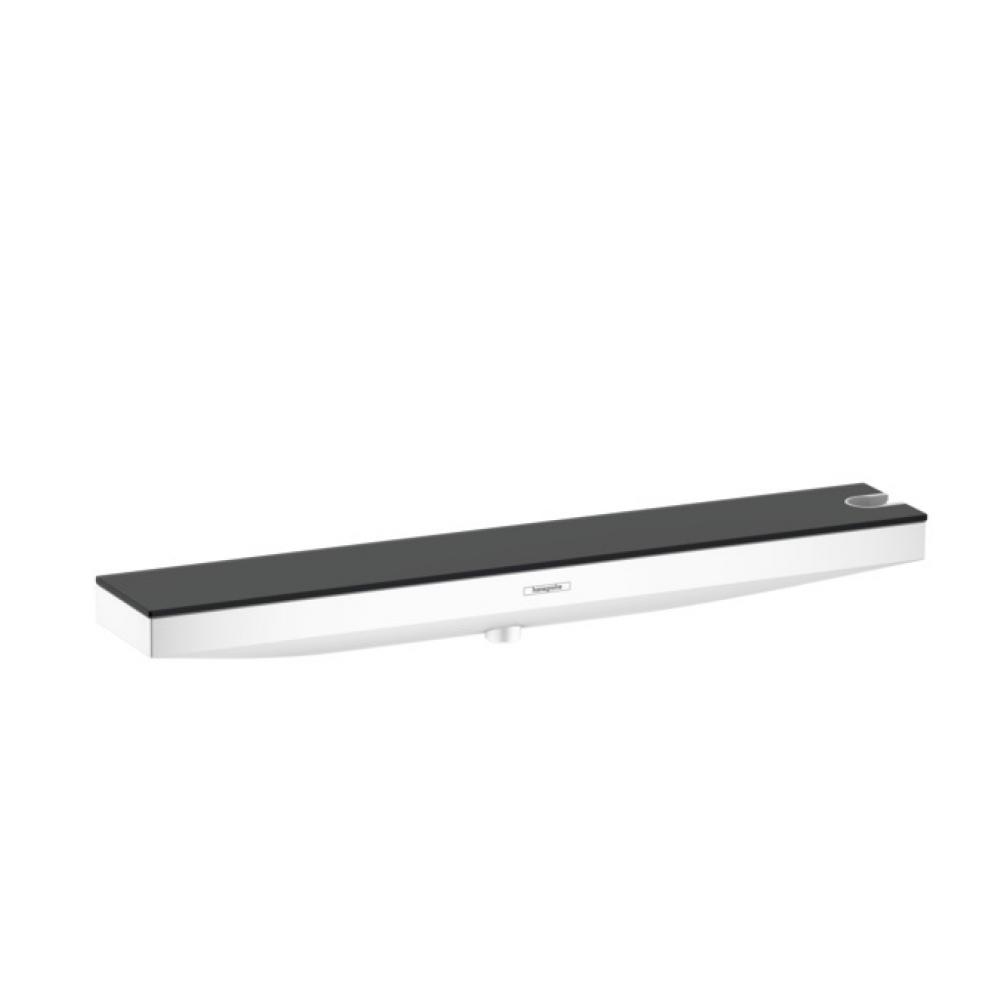 Фото Настенный держатель hansgrohe Porter 500 26858700 с полкой, правый, белый матовый