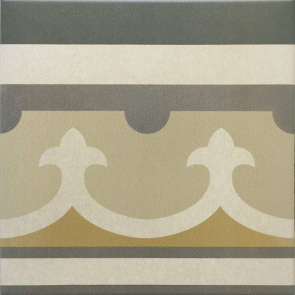 Фото Бордюр Caprice Burgundy Border (20928) 20x20 от Equipe Ceramicas