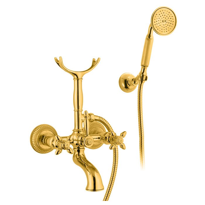 Фото Смеситель для ванны Nicolazzi Impero 1202GO36 золото