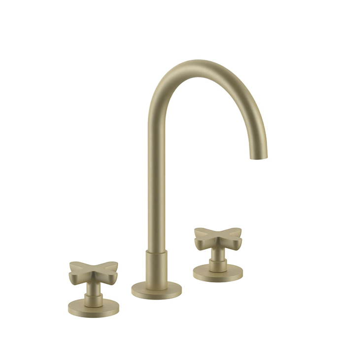 Фото Смеситель для раковины Fantini Icona Classic 53 P6 R007 золото