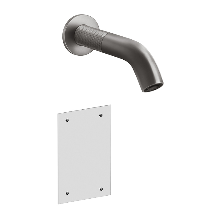 Фото Смеситель для раковины Gessi 316 54415#239 матовая сталь