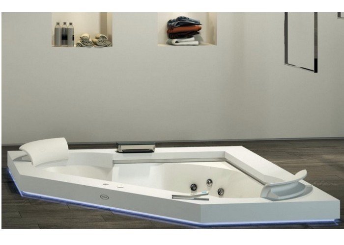 Фото Акриловая ванна Jacuzzi Aura 164x164 9443-740A