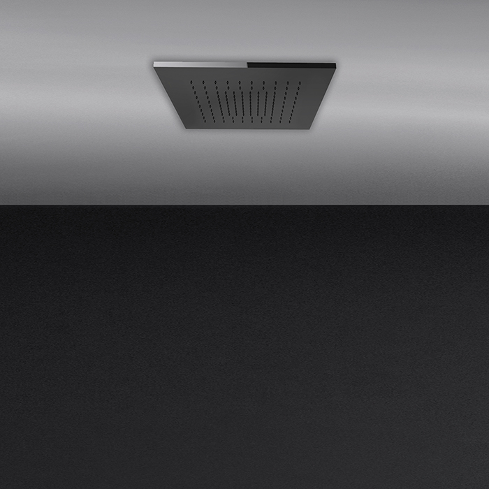 Фото Потолочная душевая система Gessi Minimali 57801#238 блестящая сталь