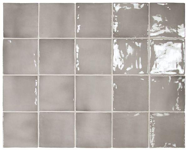 Фото Настенная плитка MANACOR MERCURY GREY (26917) 10x10 от Equipe Ceramicas