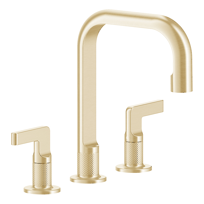 Фото Смеситель для раковины Gessi Inciso 58013#246 золото