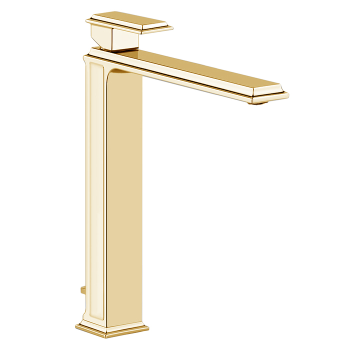Фото Смеситель для раковины Gessi Eleganza 46003#087 золото