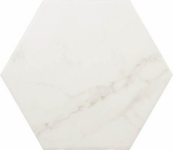 Фото Керамогранит CARRARA HEXAGON MATT (23101) 17.5x20 от Equipe Ceramicas