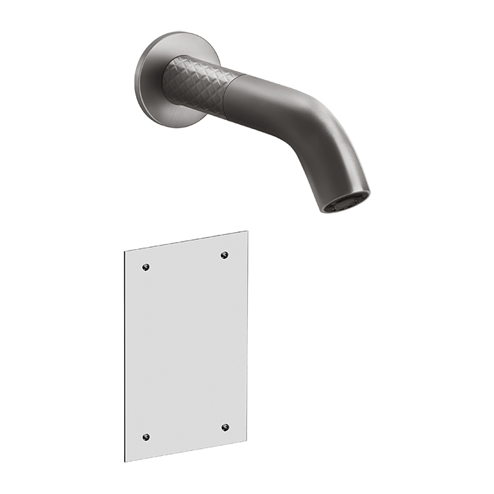 Фото Смеситель для раковины Gessi 316 54115#239 матовая сталь