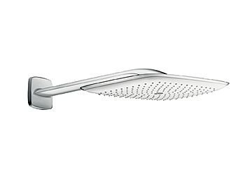 Фото Верхний душ hansgrohe PuraVida 27437000 с кронштейном