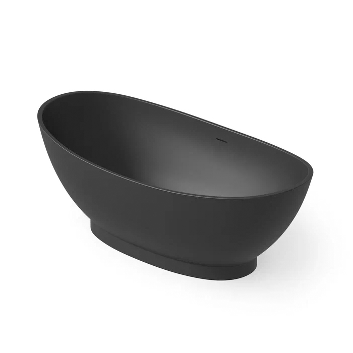 Фото Отдельностоящая ванна Dea Design Elegant 155x78x58 DD8620 1550 16 чёрный