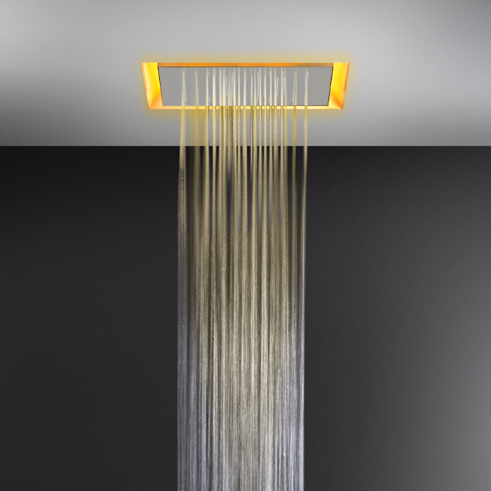Фото Потолочная душевая система Gessi Afilo 57501#279 белая
