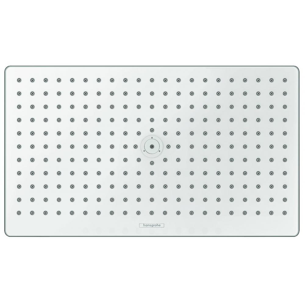 Фото Верхний душ встраиваемый hansgrohe Rainmaker Select 460 1jet EcoSmart 24013400 белый/хром