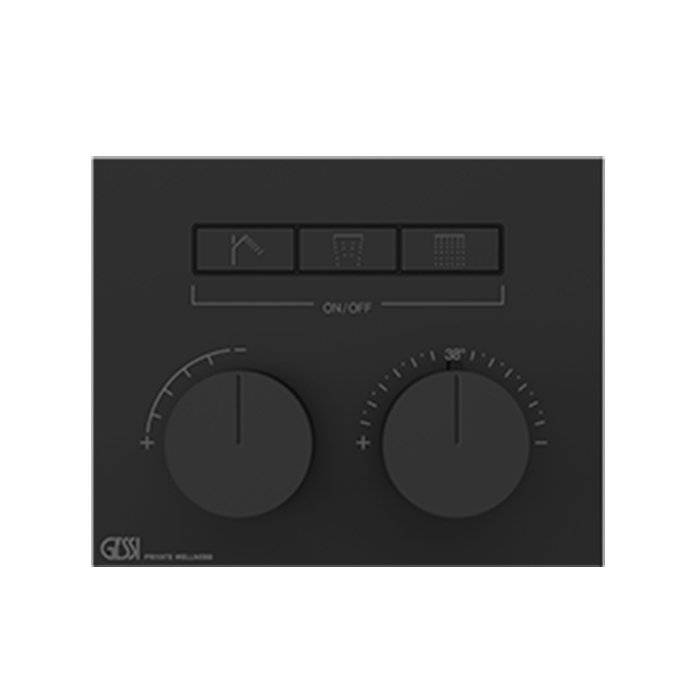 Фото Смеситель для душа Gessi Hi-Fi 63006#706 черный