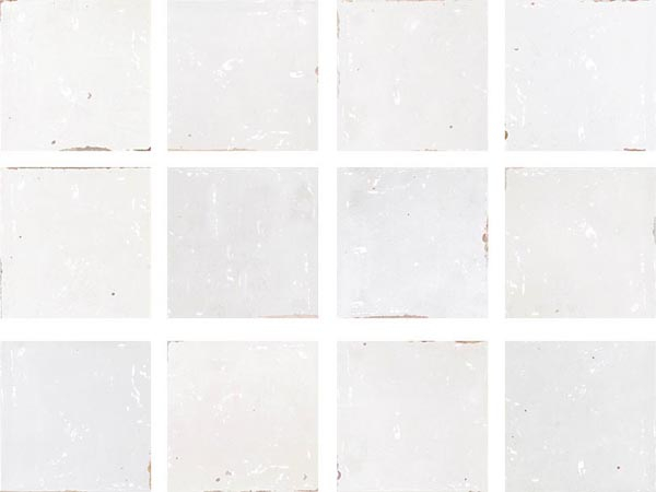 Фото Настенная плитка MESTIZAJE ZELLIGE WHITE (111339) 12.5x12.5 от WOW