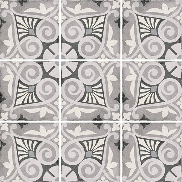 Фото Керамогранит ART NOUVEAU OPERA GREY (24418) 20x20 от Equipe Ceramicas