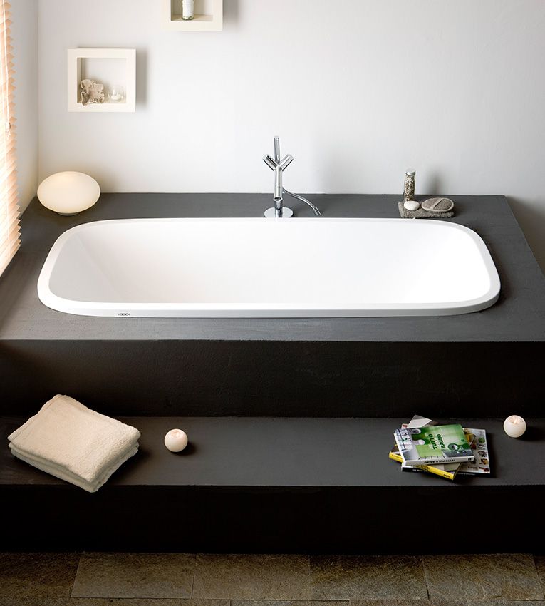 Фото Акриловая ванна Hoesch Singlebath Uno Длина 175 См 3687.010