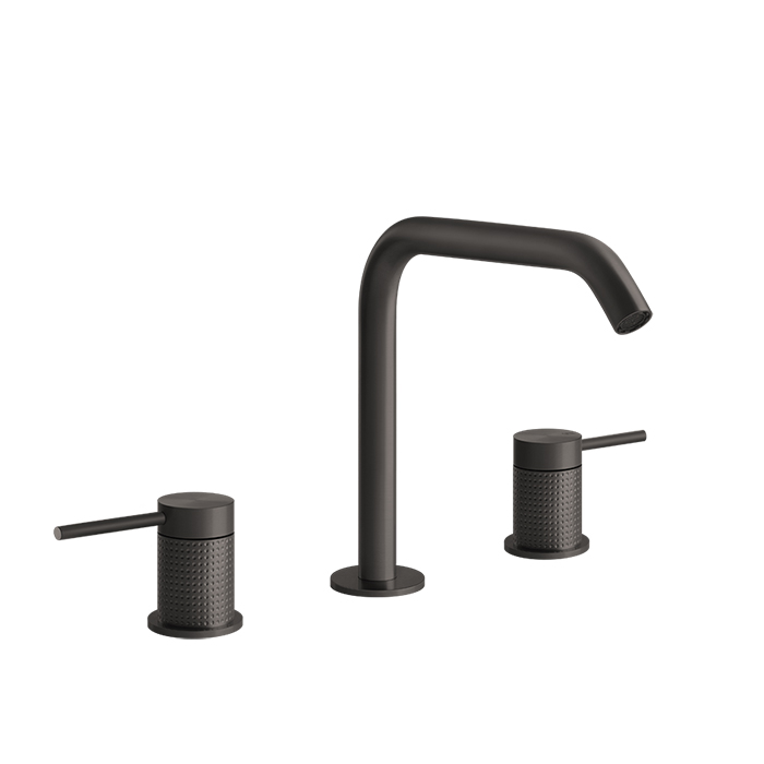 Фото Смеситель для раковины Gessi 316 54412#707 черный матовый