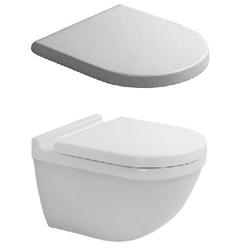 Фото Подвесной унитаз Duravit Starck 3 45270900A1 (2527090000+0063890000)