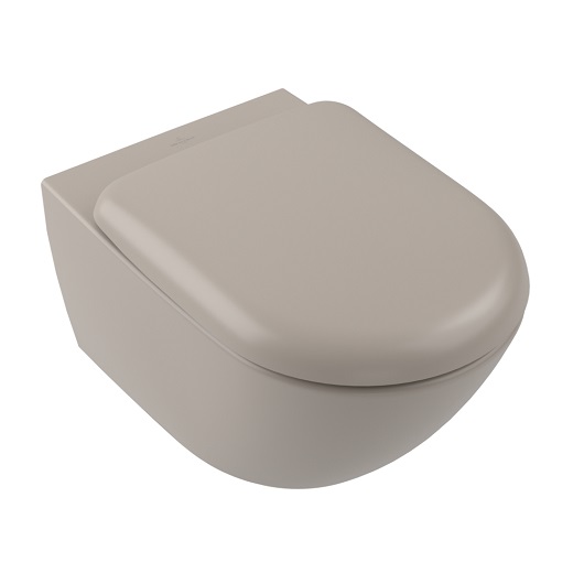 Фото Подвесной унитаз Villeroy&Boch Antao 4674T0AM миндальный