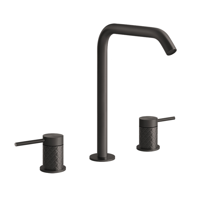 Фото Смеситель для раковины Gessi 316 54111#707 черный матовый