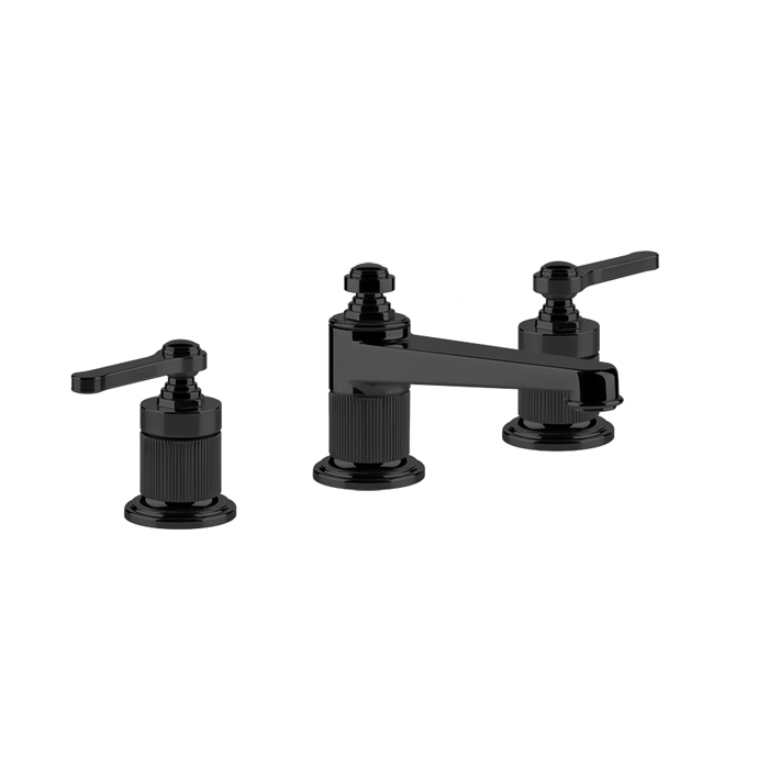 Фото Смеситель для раковины Gessi Venti 20 65011#299 черный матовый