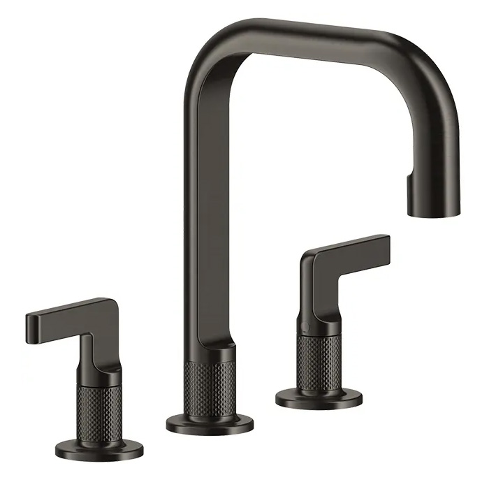 Фото Смеситель для раковины Gessi Inciso 58013#707 черный