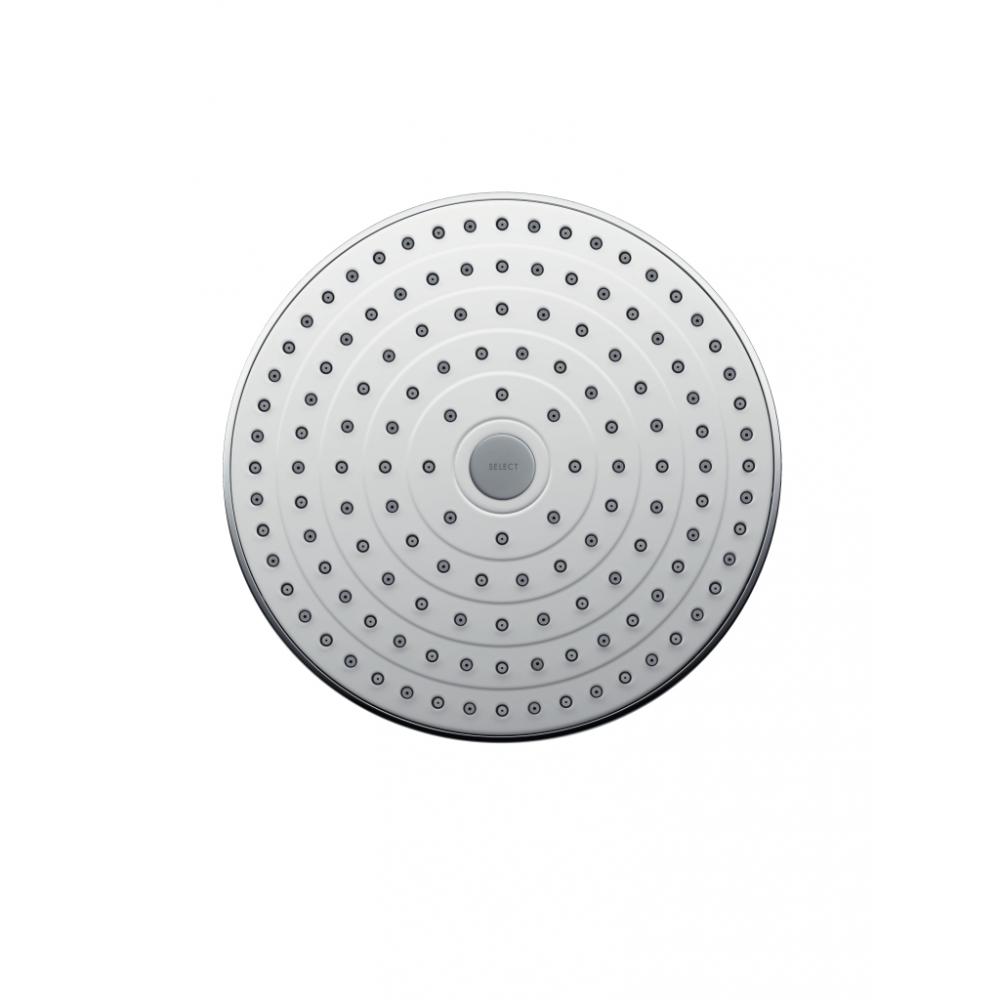Фото Верхний душ hansgrohe Raindance Select ES 26470000 24х24 см, 2 режима струи, с держателем хром
