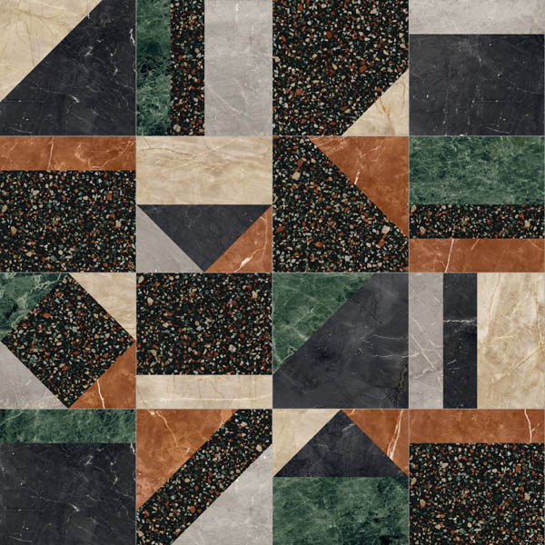 Фото Керамогранит PLAY MARBLE BLACK (PF60005897) 20x20 от ABK Ceramiche