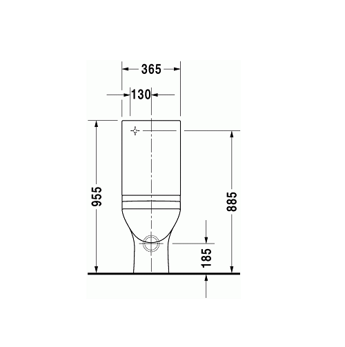 Фото Бачок для унитаза Duravit Puravida 0872700005
