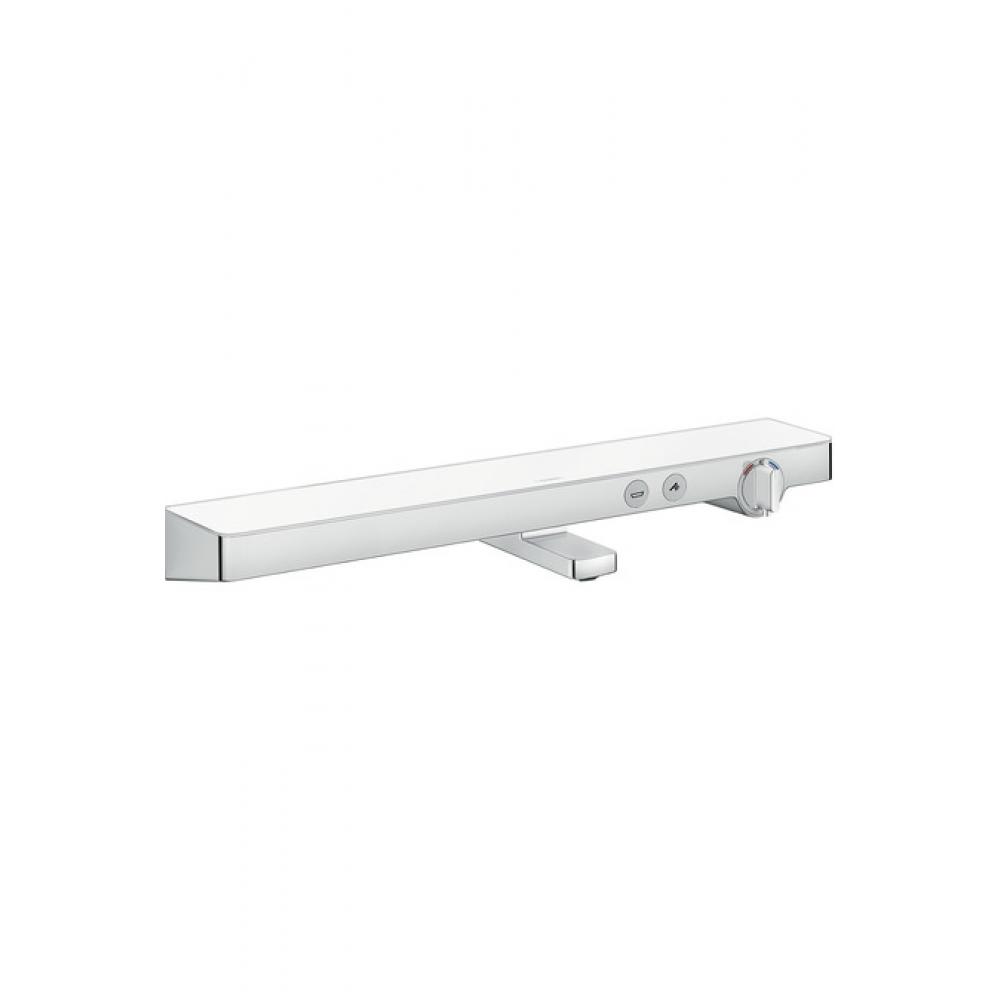 Фото Смеситель для ванны с термостатом hansgrohe ShowerTabletSelect 700 13183400 белый/хром
