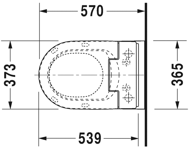 Фото Унитаз подвесной Duravit Rimless 2563590000