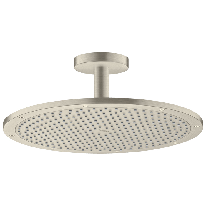 Фото Верхний душ Axor ShowerSolutions 26035820 шлифованный никель