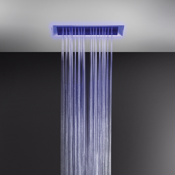 Фото Потолочная душевая система Gessi Afilo 57409#279 белая