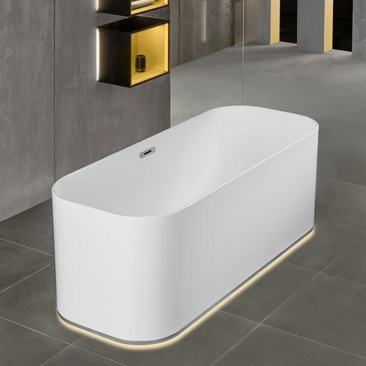 Фото Квариловая ванна Villeroy&Boch Finion 170x70 UBQ177FIN7N100V101 с подсветкой