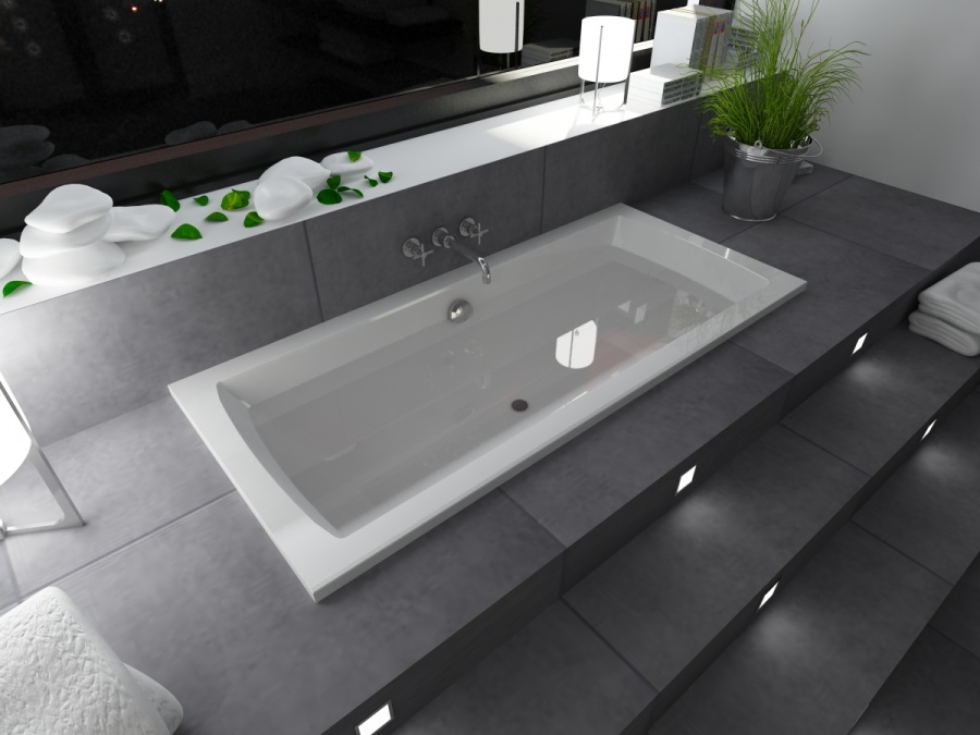 Фото Акриловая ванна AM.PM Admire 180x80 W1AA-180-080W-A