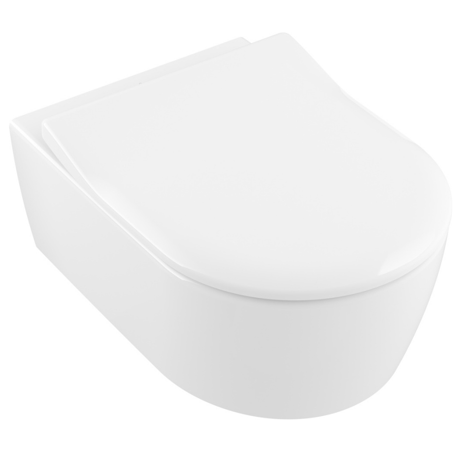 Фото Унитаз подвесной Villeroy&Boch Avento Plus 5656RSR1 с сиденьем микролифт