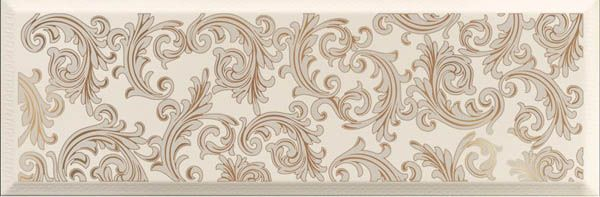 Фото Декор Solid Gold Barocco Cream 20x60 (265025) Gardenia Versace