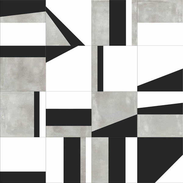 Фото Керамогранит PLAY EDGE MIX GREY (PF60003483) 20x20 от ABK Ceramiche