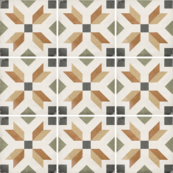 Фото Керамогранит ART NOUVEAU EMPIRE COLOR (24400) 20x20 от Equipe Ceramicas