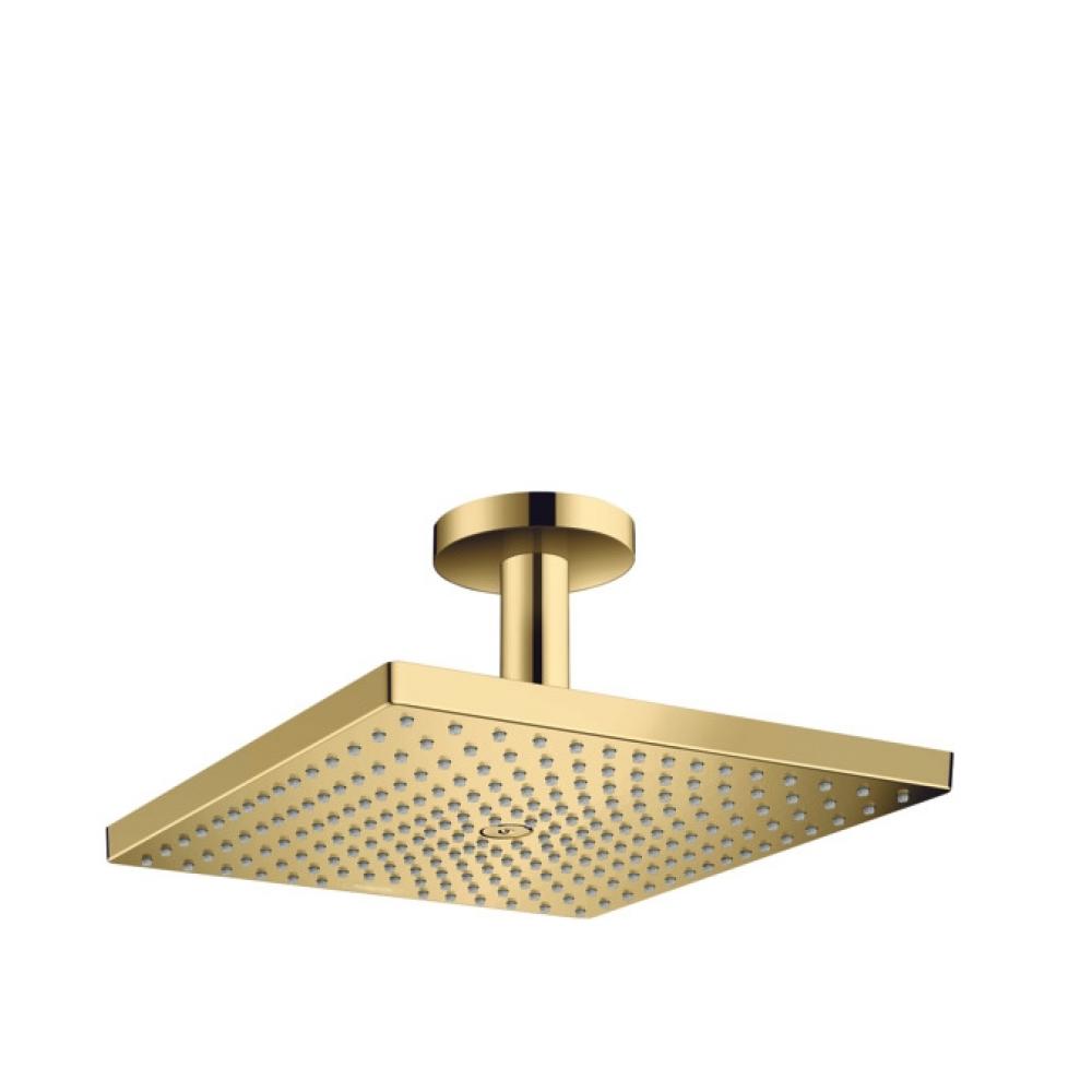 Фото Верхний душ hansgrohe Raindance E 300 1jet 26250990 с потолочным подсоединением, полированное золото