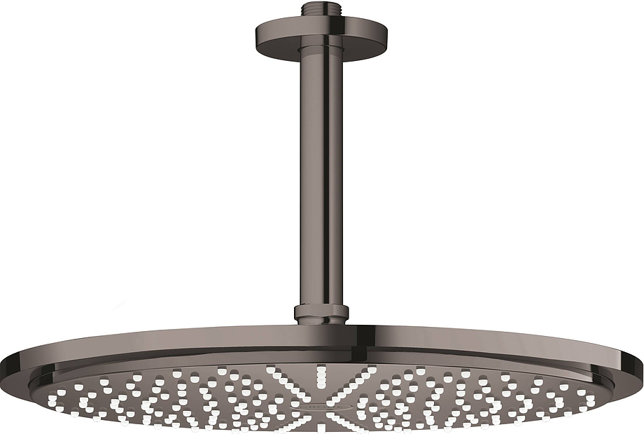 Фото Верхний душ Grohe Rainshower 310 26067A00 темный графит глянец