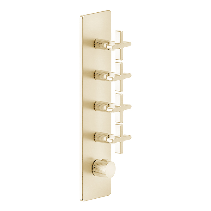 Фото Смеситель для душа Gessi Inciso 58228#246 золото