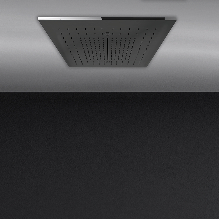 Фото Потолочная душевая система Gessi Minimali 57907#238 блестящая сталь
