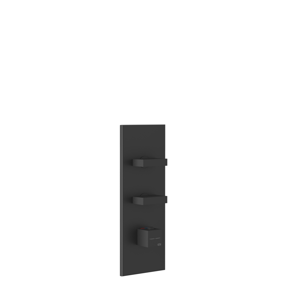 Фото Смеситель для душа Gessi Rettangolo 43024#299 черный матовый